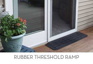 AlumiRamp Rubber Threshold