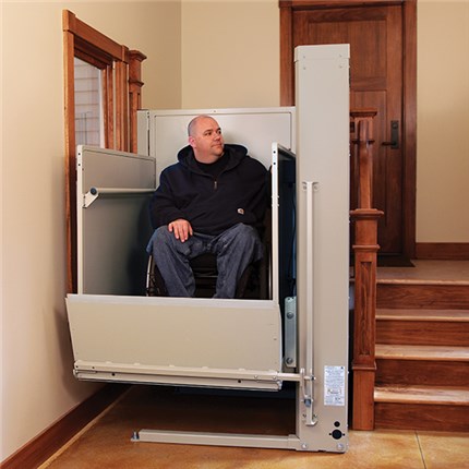 Electro-Ease Bruno VPL Wheelchair Lift for Business Commerical ADA Access